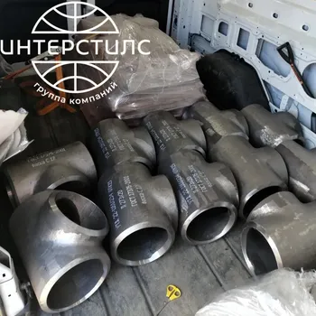 Стальной тройник равнопроходной 76 мм 10 мм 09Г2С ГОСТ 17376-2001 купить в Фергане